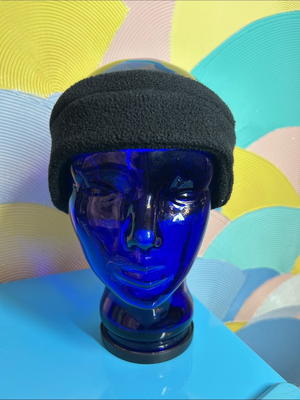 Fuzzies Black Fleece Headband - Men’s Winter Ear Warmer